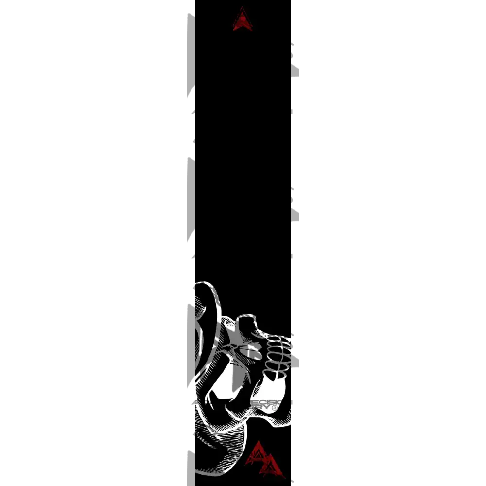 APA SKULLS ARROW WRAPS ONE BLACK