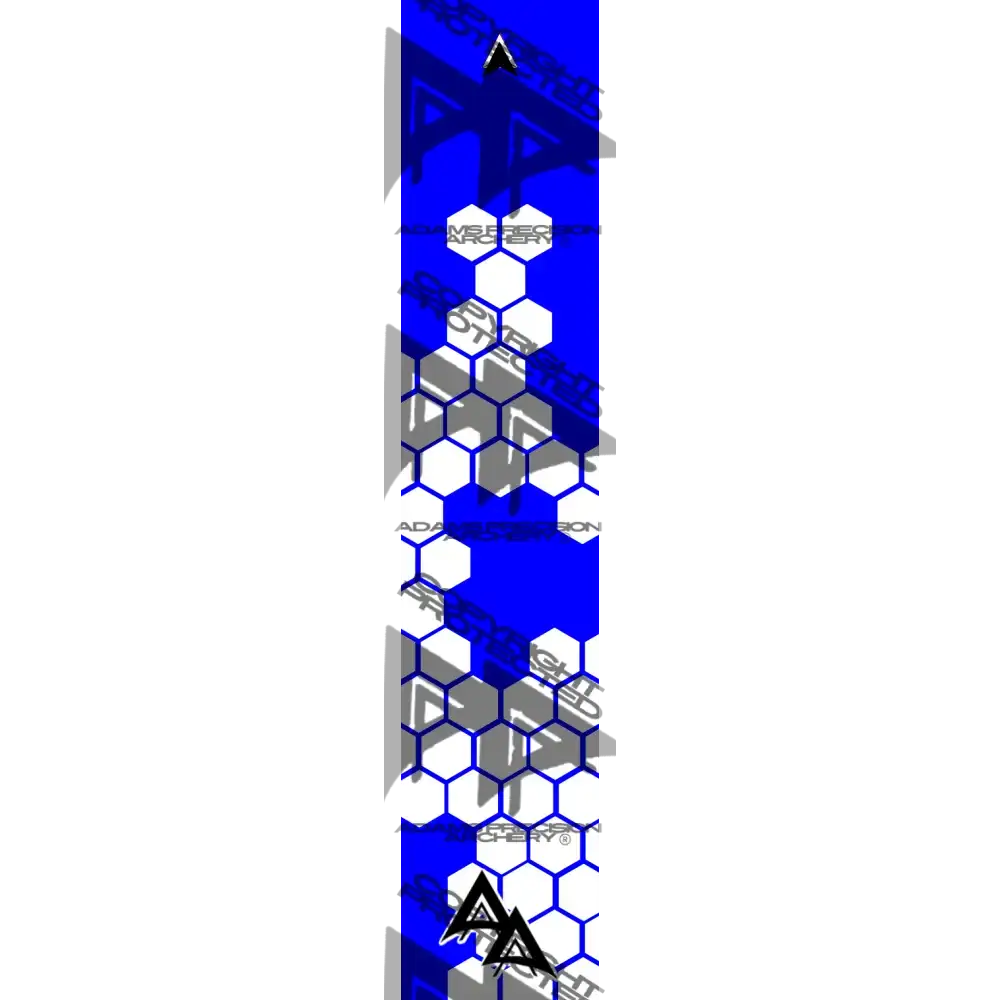 APA SNAKE SKIN SERIES ARROW WRAPS - BLUE MATTE (STANDARD)