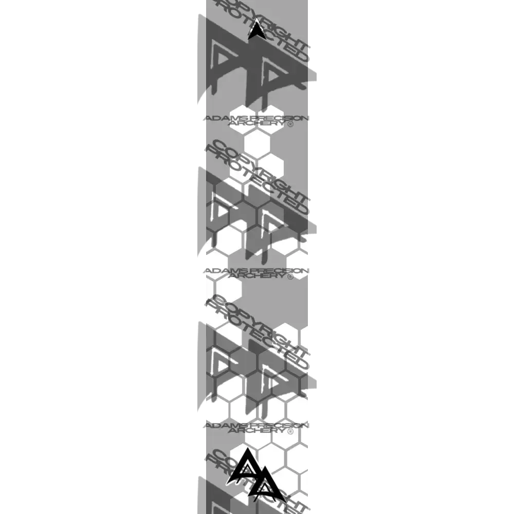 APA SNAKE SKIN SERIES ARROW WRAPS - GREY MATTE (STANDARD)