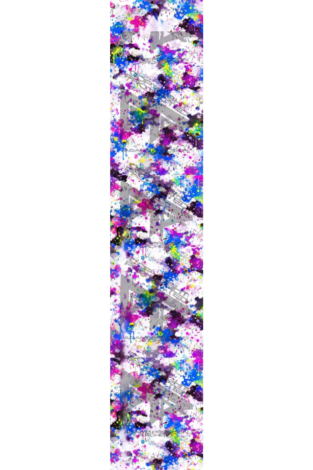 APA SPLATTERCAM SERIES ARROW WRAPS - NEON