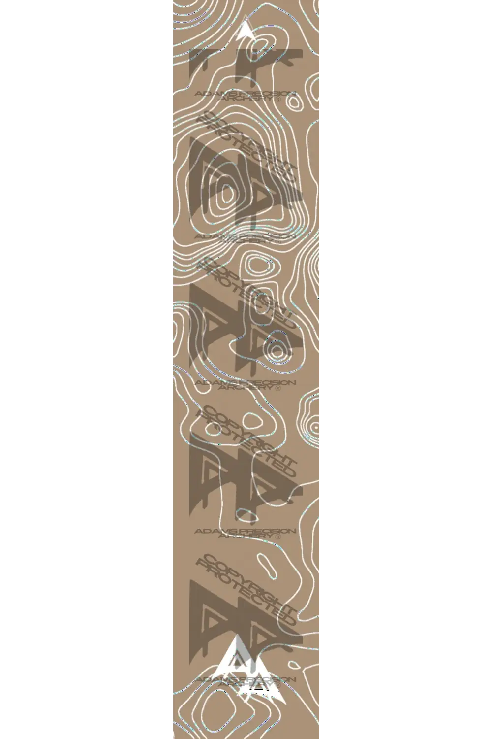 APA TOPO EARTH INVERSE ARROW WRAP GLOSS / TRADITIONAL ARROW WRAPS