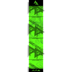 APA TOPO FLO GREEN ARROW WRAP FLUORESCENT / BANDED ARROW WRAPS
