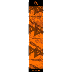 APA TOPO FLO ORANGE ARROW WRAP FLUORESCENT / BANDED ARROW WRAPS