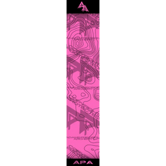 APA TOPO FLO PINK ARROW WRAP FLUORESCENT / BANDED ARROW WRAPS