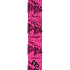 APA TOPO FLO PINK ARROW WRAP FLUORESCENT / TRADITIONAL ARROW WRAPS