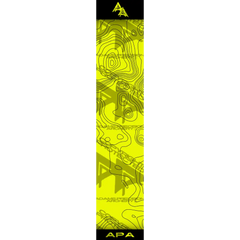 APA TOPO FLO YELLOW ARROW WRAP FLUORESCENT / BANDED ARROW WRAPS