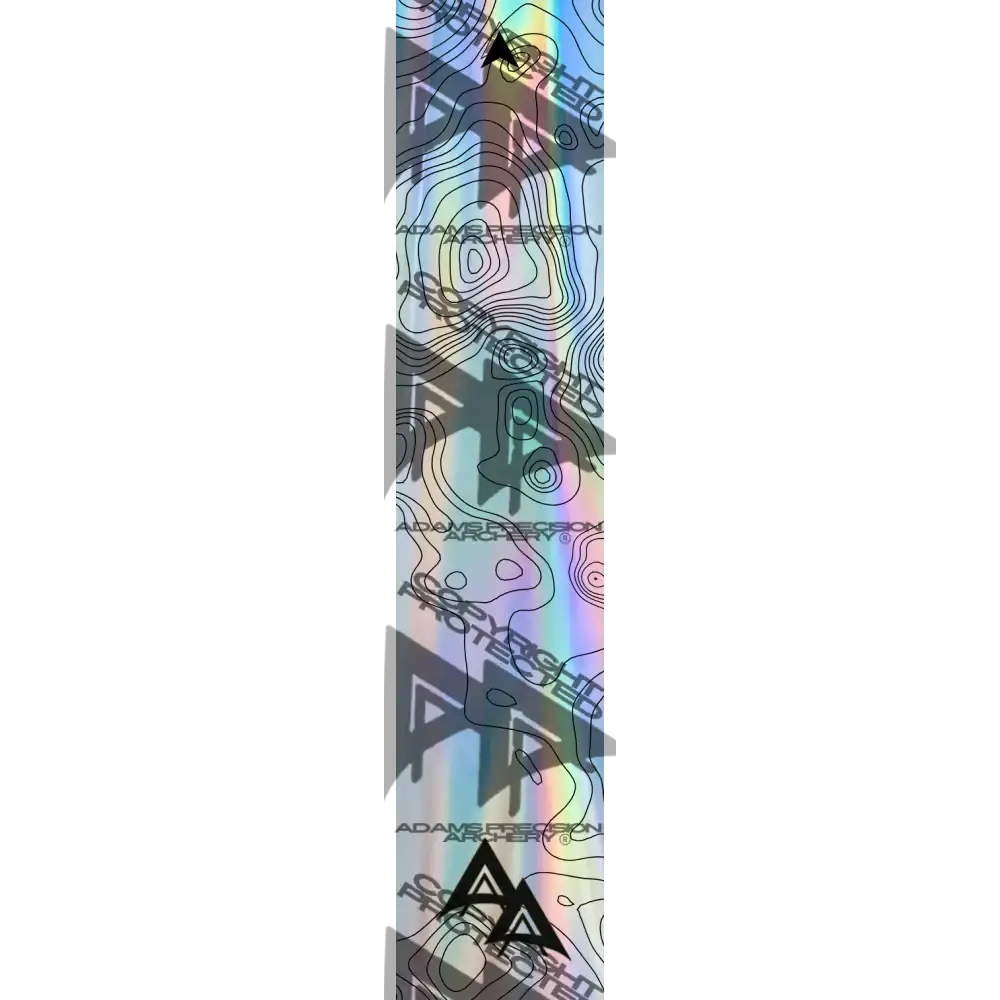 APA TOPO HOLOGRAPHIC ARROW WRAP  / BANDED ARROW WRAPS