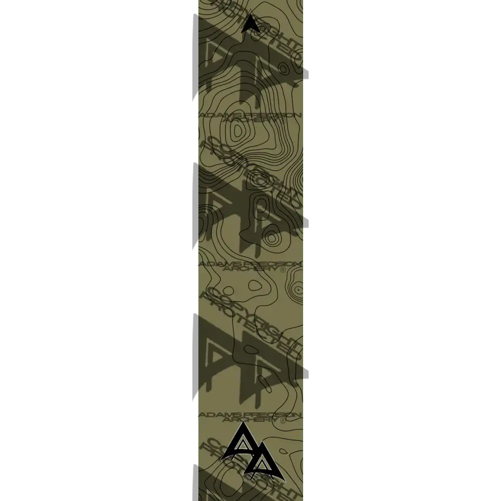 APA TOPO OD GREEN ARROW WRAP MATTE (STANDARD) / TRADITIONAL ARROW WRAPS