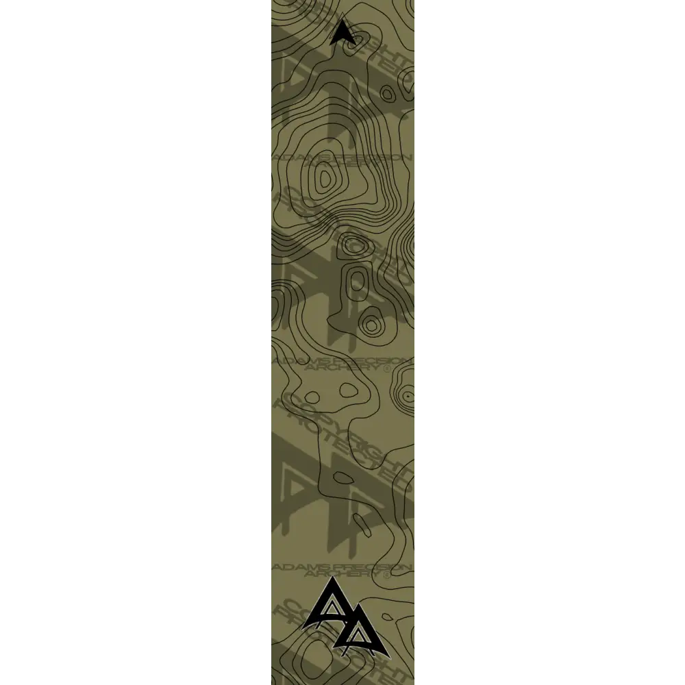 APA TOPO OD GREEN ARROW WRAP MATTE (STANDARD) / TRADITIONAL ARROW WRAPS