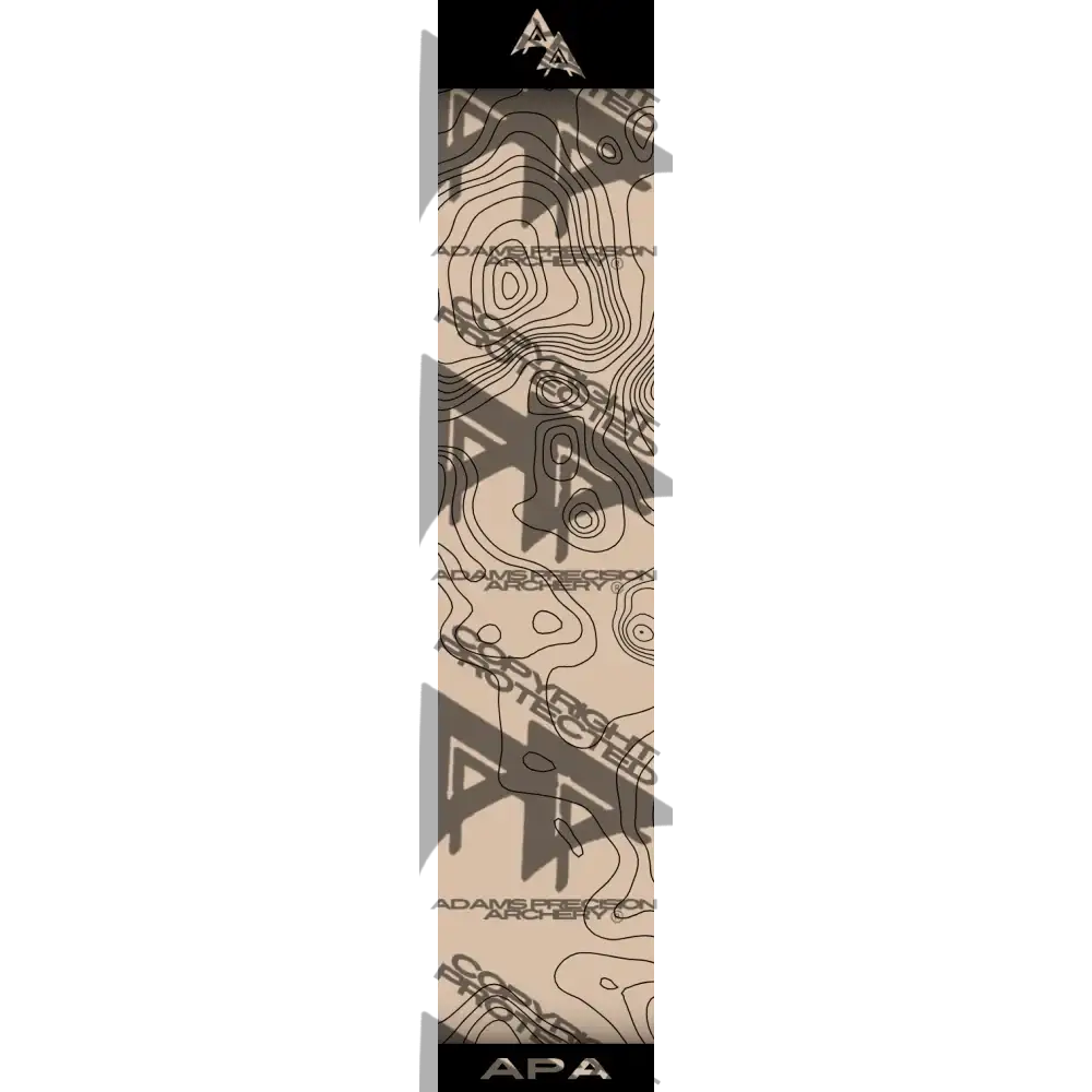 APA TOPO SAND ARROW WRAP MATTE (STANDARD) / BANDED ARROW WRAPS