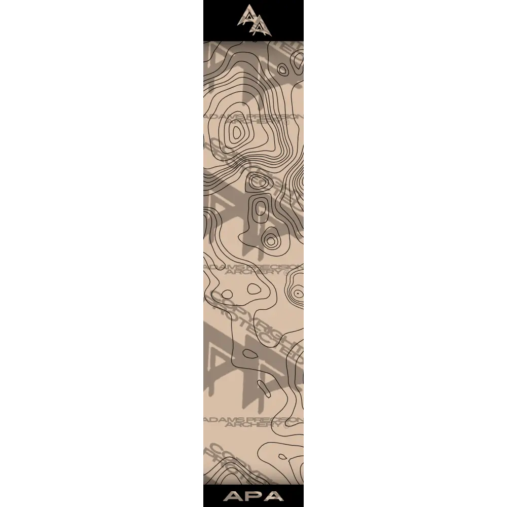 APA TOPO SAND ARROW WRAP MATTE (STANDARD) / BANDED ARROW WRAPS