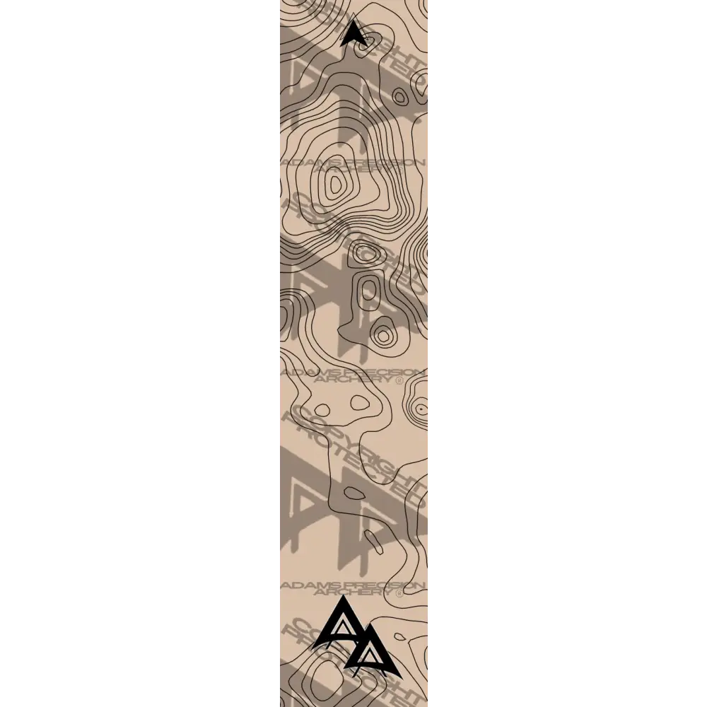 APA TOPO SAND ARROW WRAP MATTE (STANDARD) / TRADITIONAL ARROW WRAPS