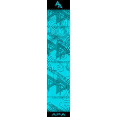 APA TOPO TEAL ARROW WRAP MATTE (STANDARD) / BANDED ARROW WRAPS