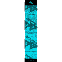 APA TOPO TEAL ARROW WRAP MATTE (STANDARD) / BANDED ARROW WRAPS
