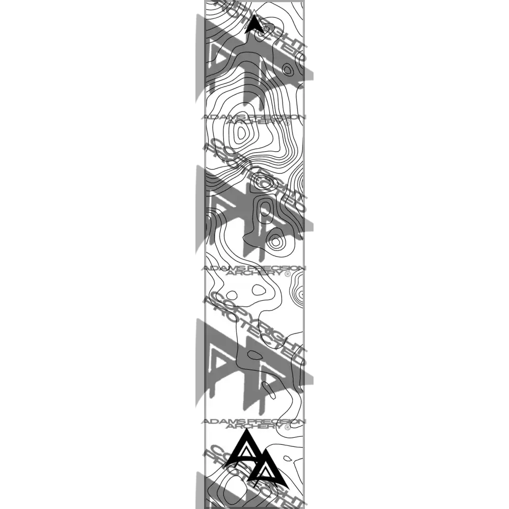APA TOPO WHITE ARROW WRAP MATTE (STANDARD) ARROW WRAPS