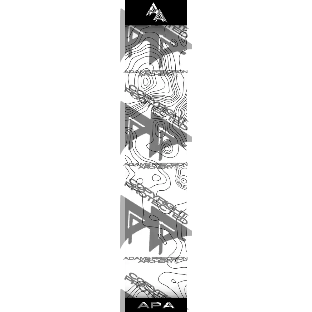 APA TOPO WHITE ARROW WRAP MATTE (STANDARD) ARROW WRAPS