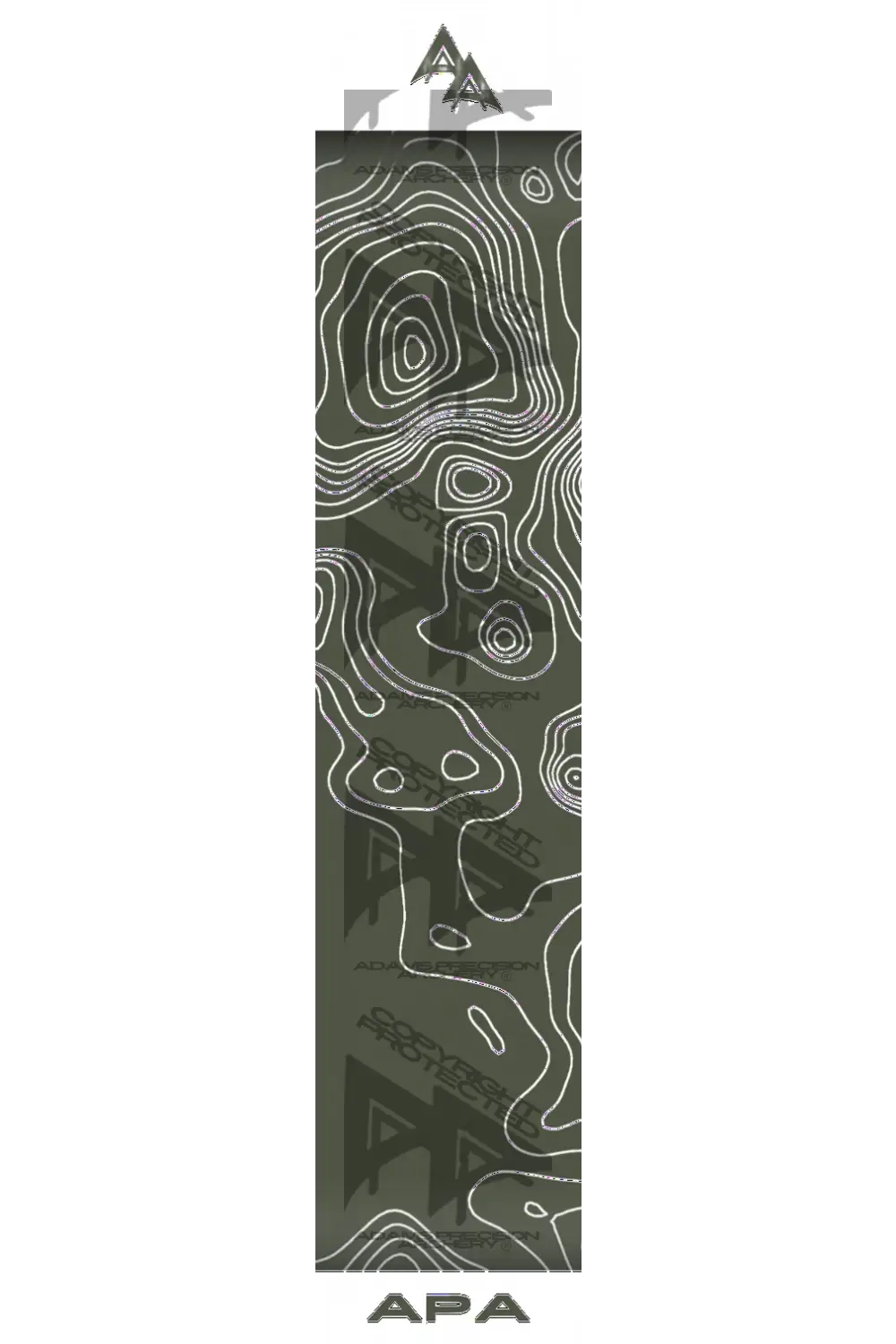 APA TOPO WILDERNESS INVERSE ARROW WRAP MATTE (STANDARD) / BANDED ARROW WRAPS