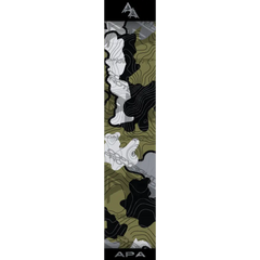 APA TOXIC TOPO CAMO SERIES ARROW WRAPS - OD/BLACK