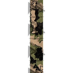 APA TOXIC TOPO CAMO SERIES ARROW WRAPS - OD/SAND