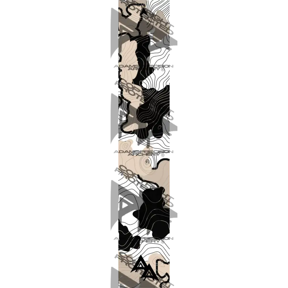 APA TOXIC TOPO SERIES ARROW WRAPS - WHITE/SAND MATTE (STANDARD)