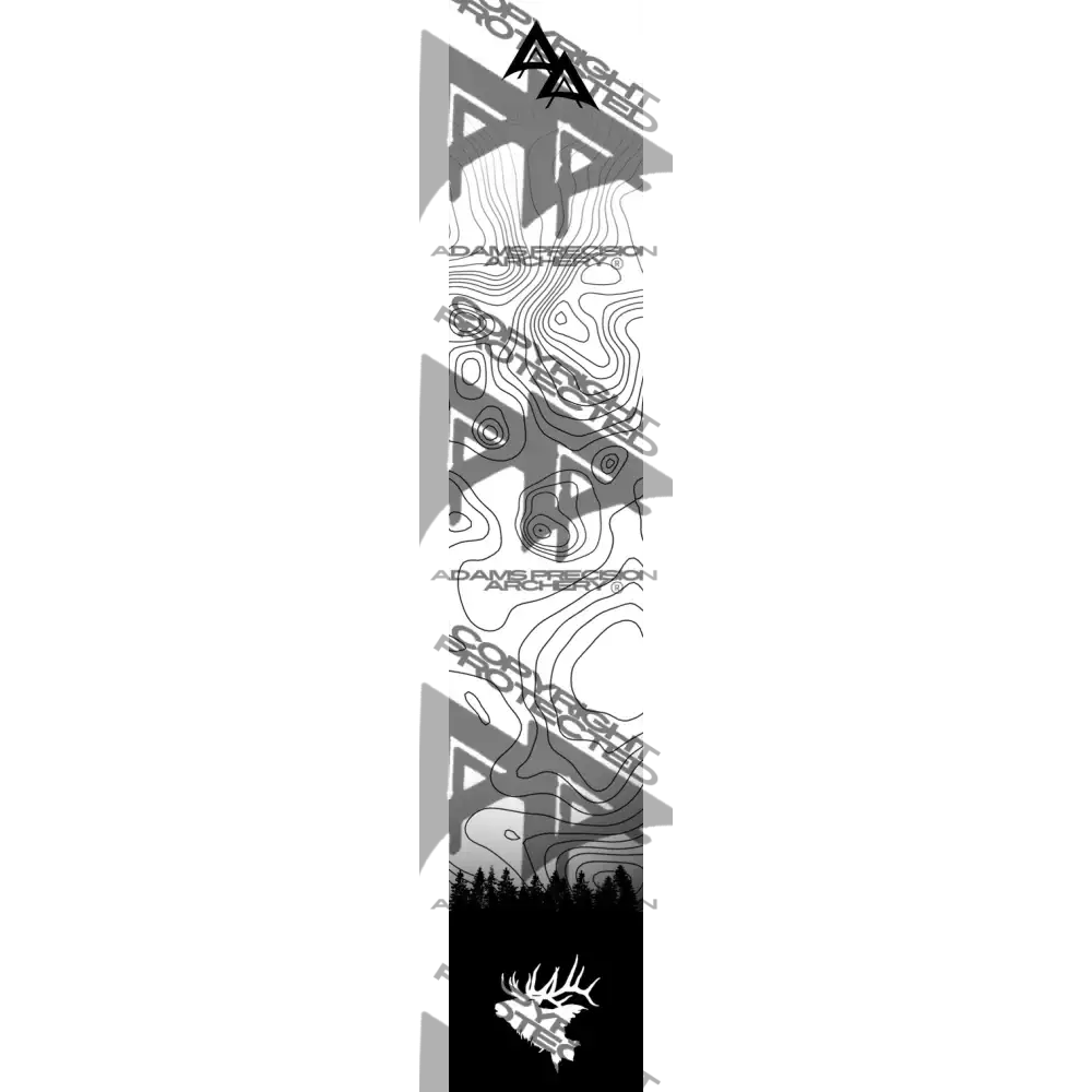 APA TREELINE TOPO SERIES ARROW WRAPS - ELK