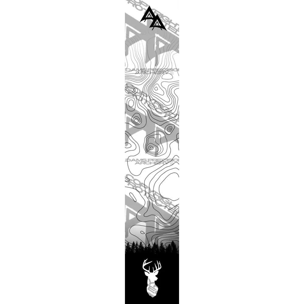 APA TREELINE TOPO SERIES ARROW WRAPS - WHITETAIL
