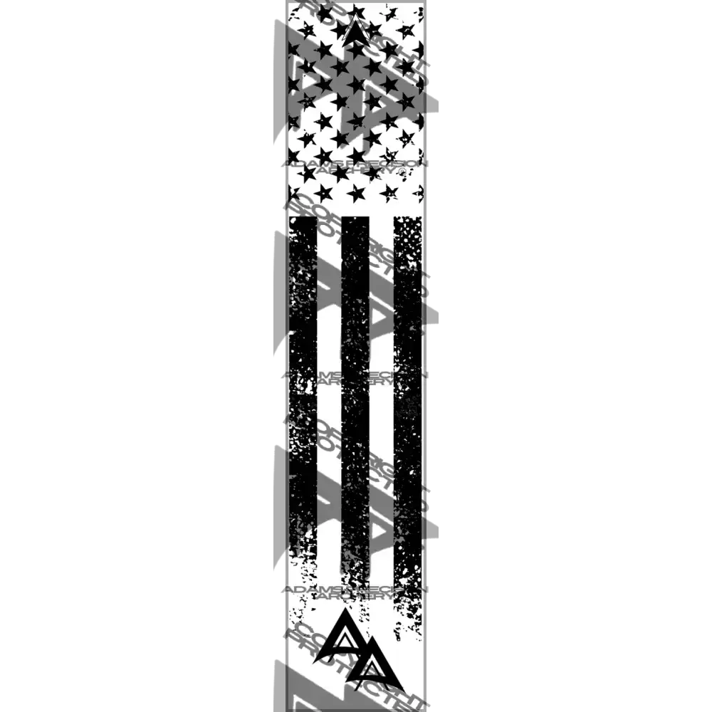 APA WEATHERED FLAG LIGHT SERIES ARROW WRAP MATTE (STANDARD) ARROW WRAPS