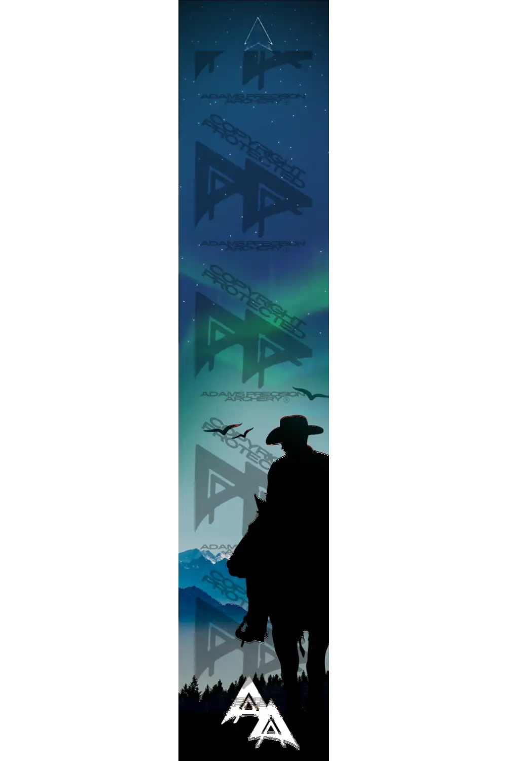APA WESTERN SERIES ARROW WRAPS - NORTHERN LIGHTS