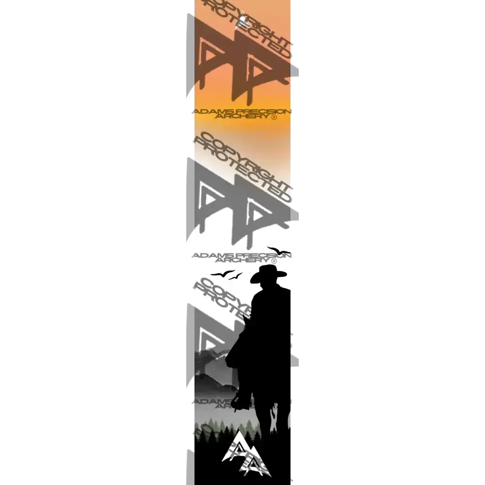 APA WESTERN SERIES ARROW WRAPS - SUNSET