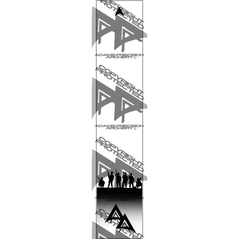 APA WHITE BROTHERHOOD SERIES ARROW WRAP MATTE (STANDARD) ARROW WRAPS