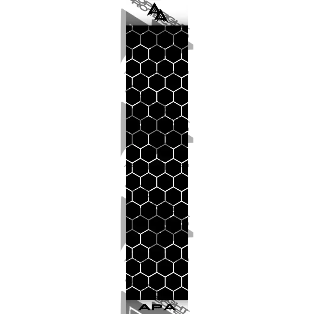 APA WHITE CLOSED HEX SERIES ARROW WRAP MATTE (STANDARD) APA HEX SERIES