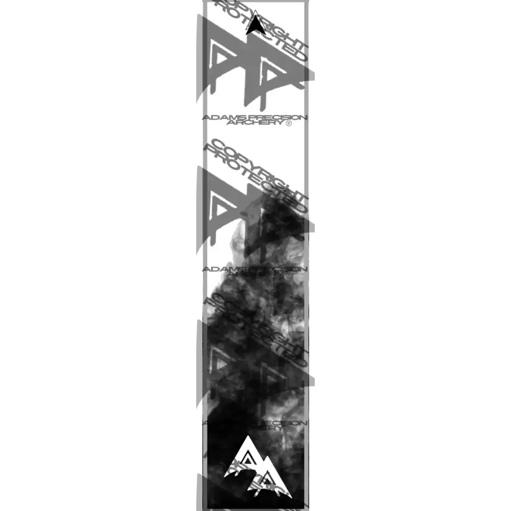 APA WHITE HALF SMOKE SERIES ARROW WRAP MATTE (STANDARD) ARROW WRAPS