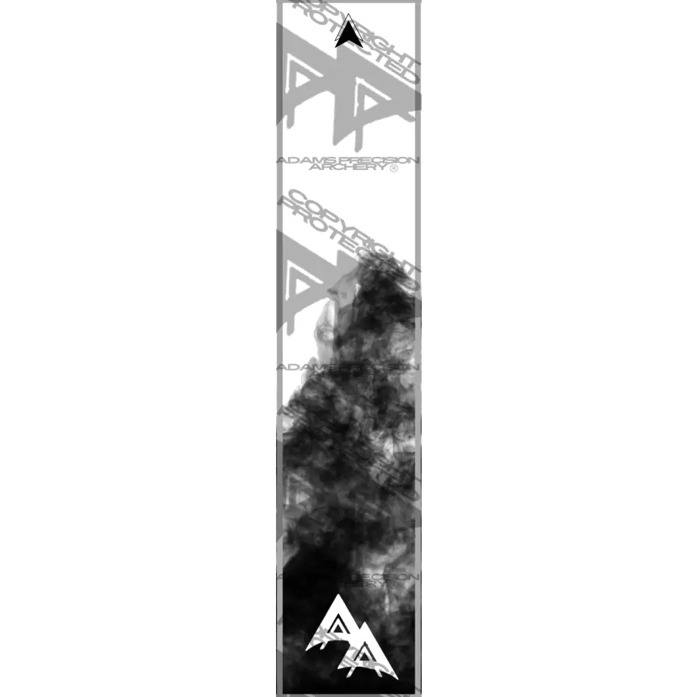 APA WHITE HALF SMOKE SERIES ARROW WRAP MATTE (STANDARD) ARROW WRAPS