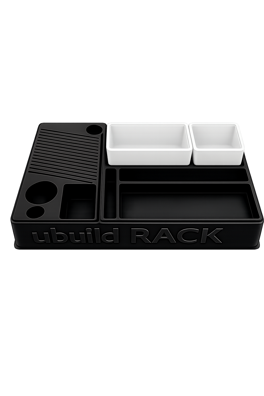 ubuildRack™ Fletching Station | Workflow Modular System