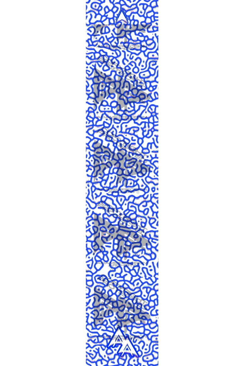 BRAIN TOPO SERIES ARROW WRAPS - BLUE