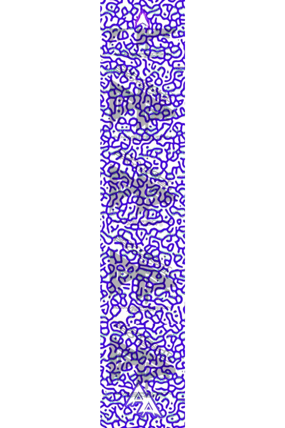 BRAIN TOPO SERIES ARROW WRAPS - PURPLE