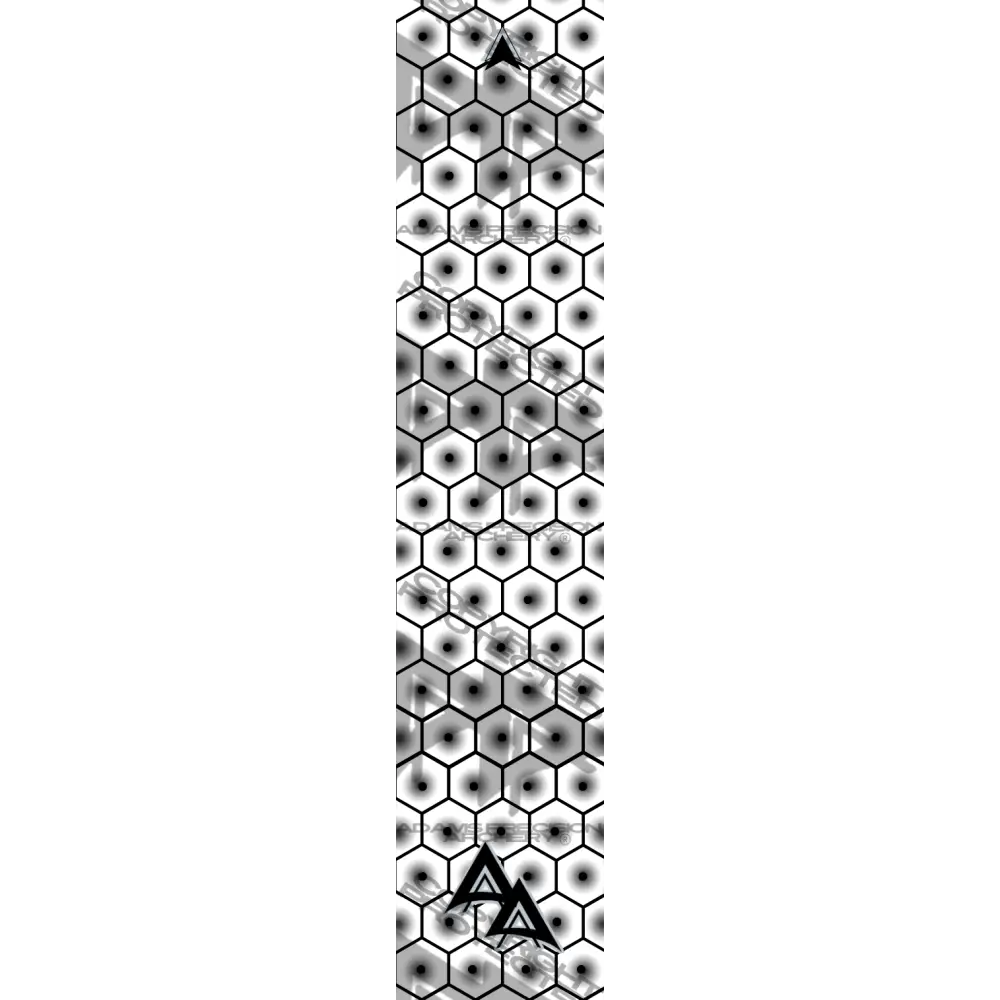 BULLSEYE HEX | WHITE SIZE: 1’’ X 5’’ OVERSTOCK