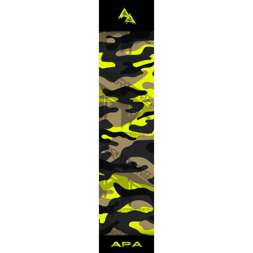 CAMP CAMO YELLOW EARTH BANDED SIZE: 1’’X5’’ OVERSTOCK