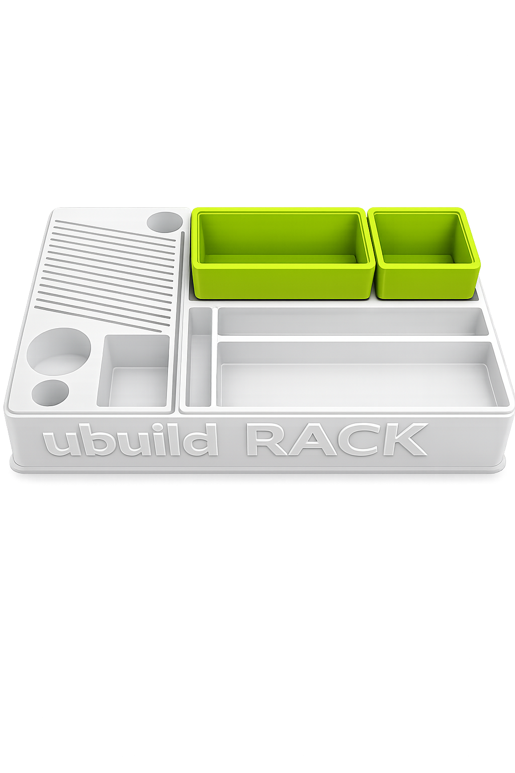 ubuildRack™ Fletching Station | Workflow Modular System