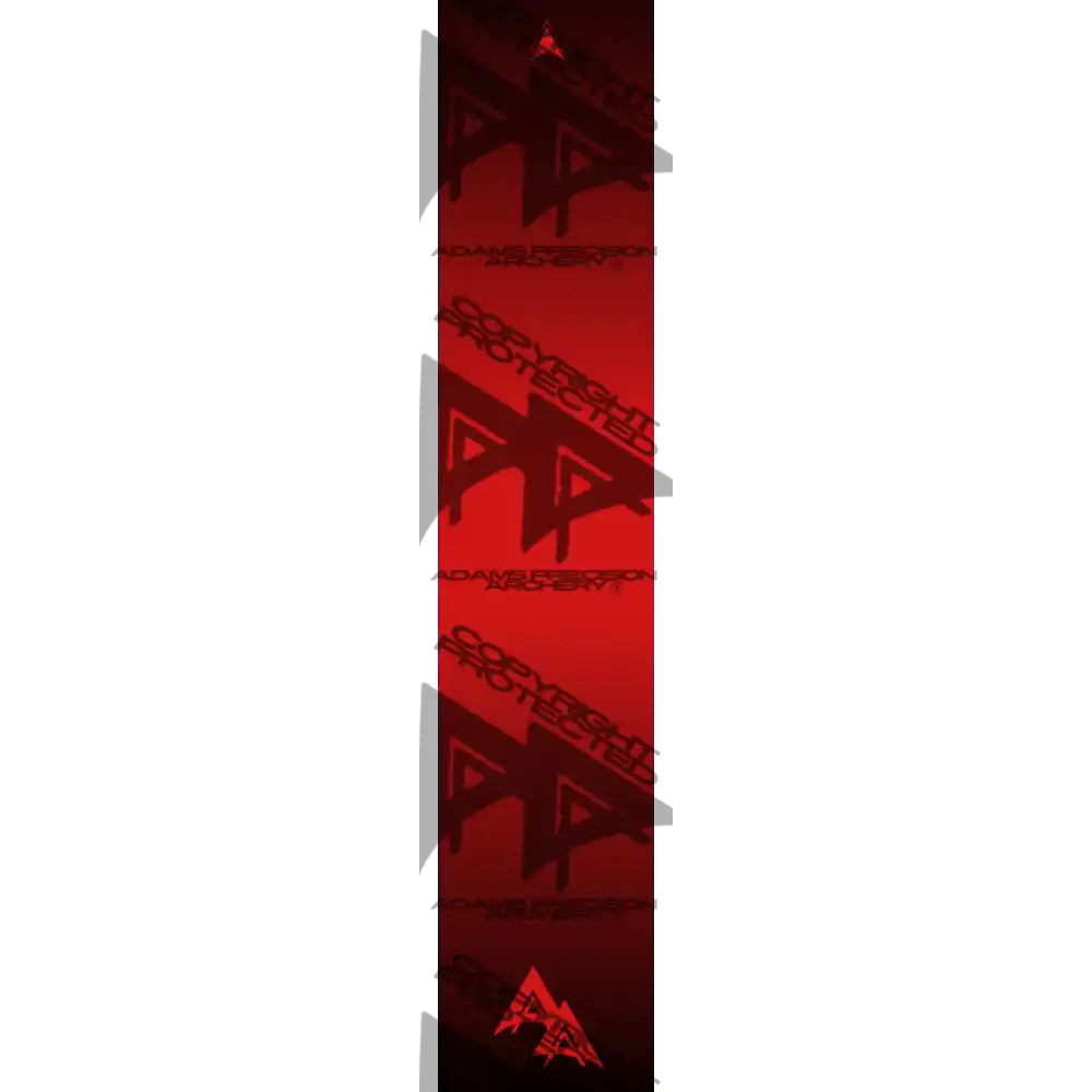 DISSOLVING COLOR 2.0 SERIES ARROW WRAPS - RED