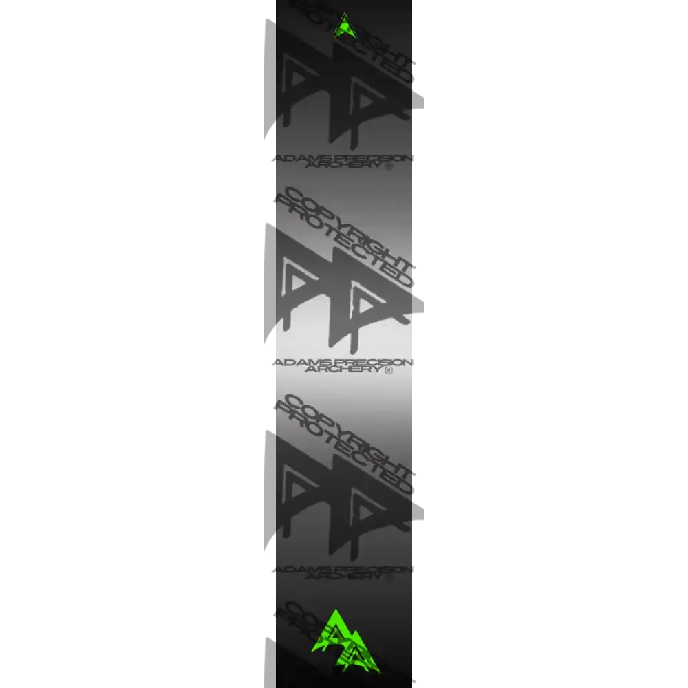 DISSOLVING LIGHT 2.0 SERIES ARROW WRAPS - GREEN