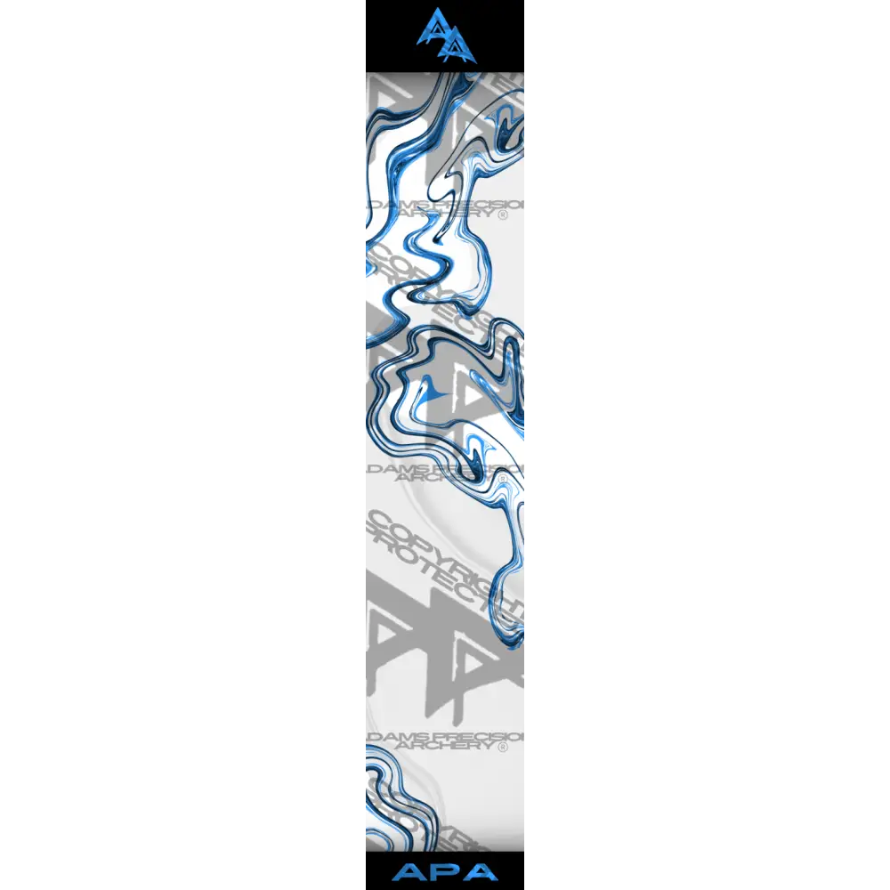 SMOKE TOPO SERIES ARROW WRAPS - LIGHT BLUE MATTE (STANDARD)