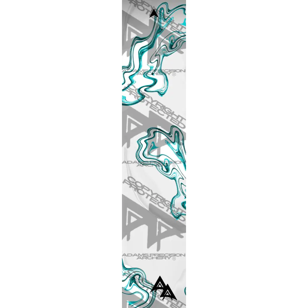 SMOKE TOPO TEAL SIZE: 1.00’’ X 5’’ OVERSTOCK