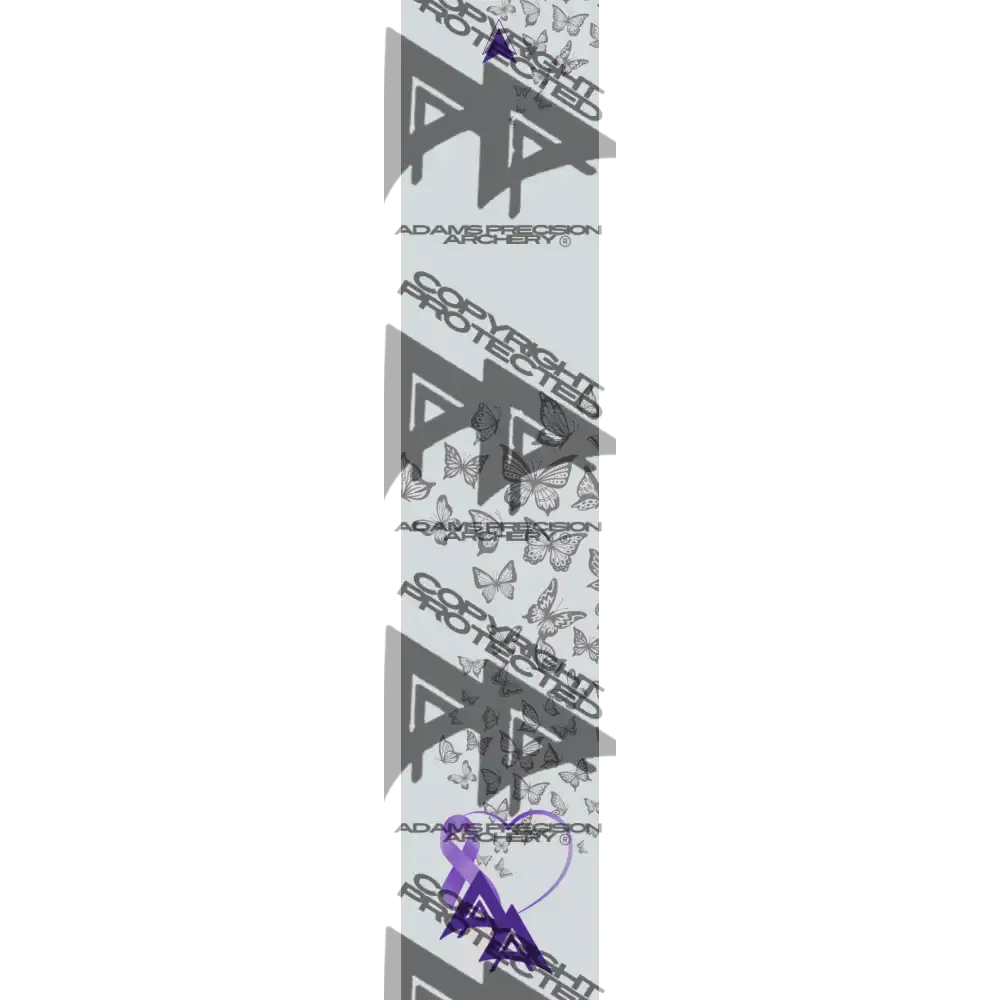 SUPPORT RIBBON CANCERS SERIES ARROW WRAPS MATTE (STANDARD) All SERIES