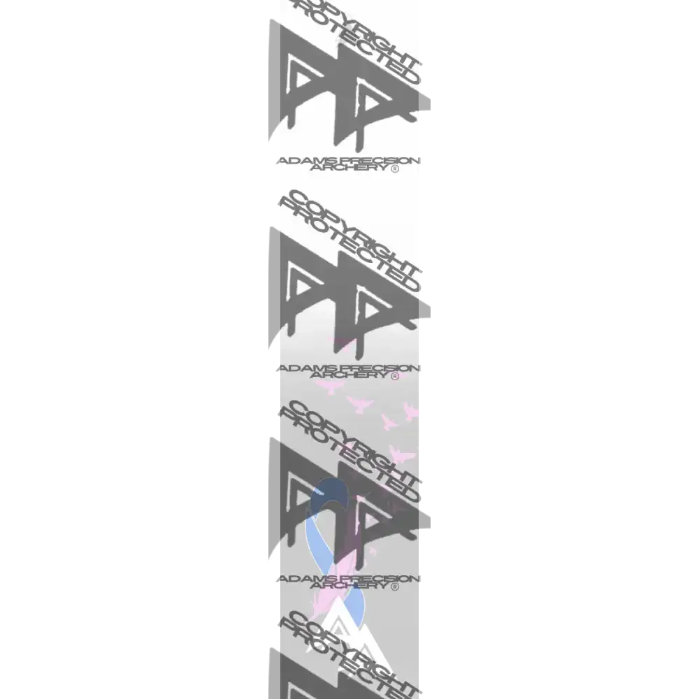 SUPPORT RIBBON MISCARRIAGE SERIES ARROW WRAPS MATTE (STANDARD) All SERIES