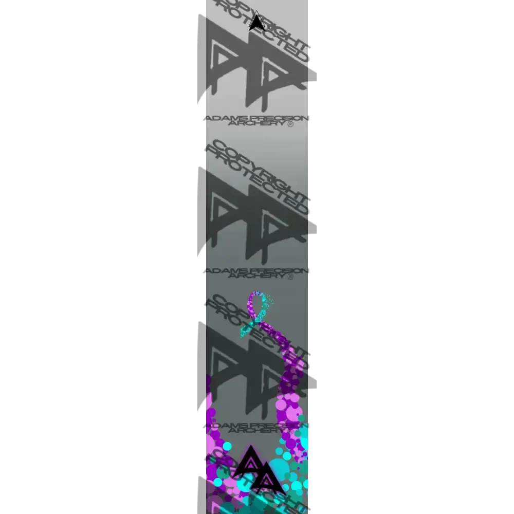 SUPPORT RIBBON SUICIDE SERIES ARROW WRAPS MATTE (STANDARD) All SERIES