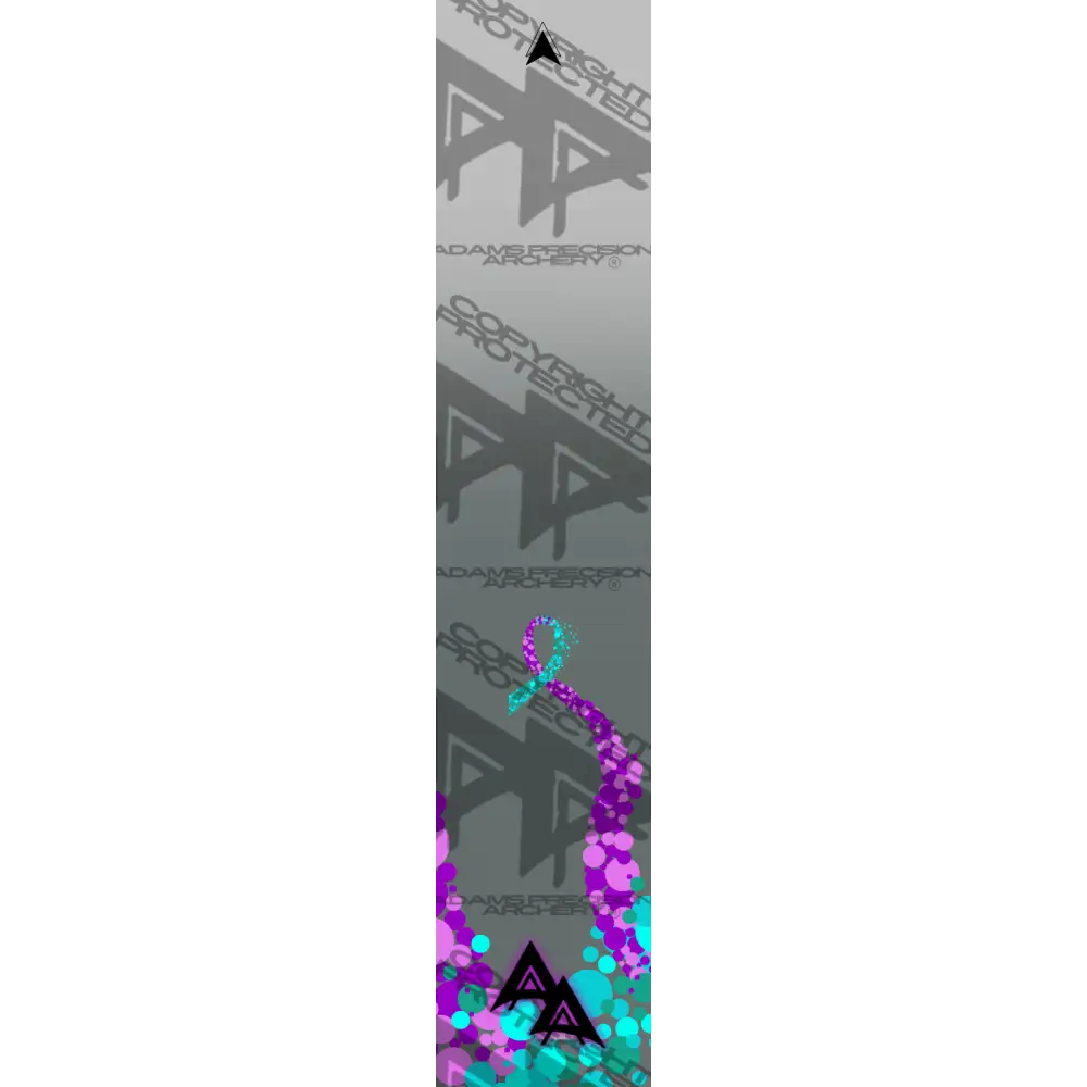 SUPPORT RIBBON SUICIDE SERIES ARROW WRAPS MATTE (STANDARD) All SERIES