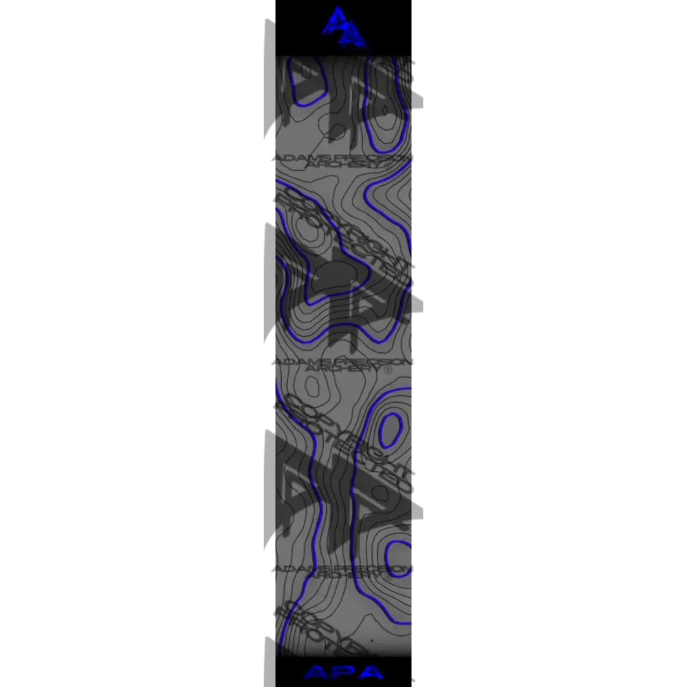 TOPO 2.0 SERIES ARROW WRAPS - GREY | BLUE MATTE (STANDARD)