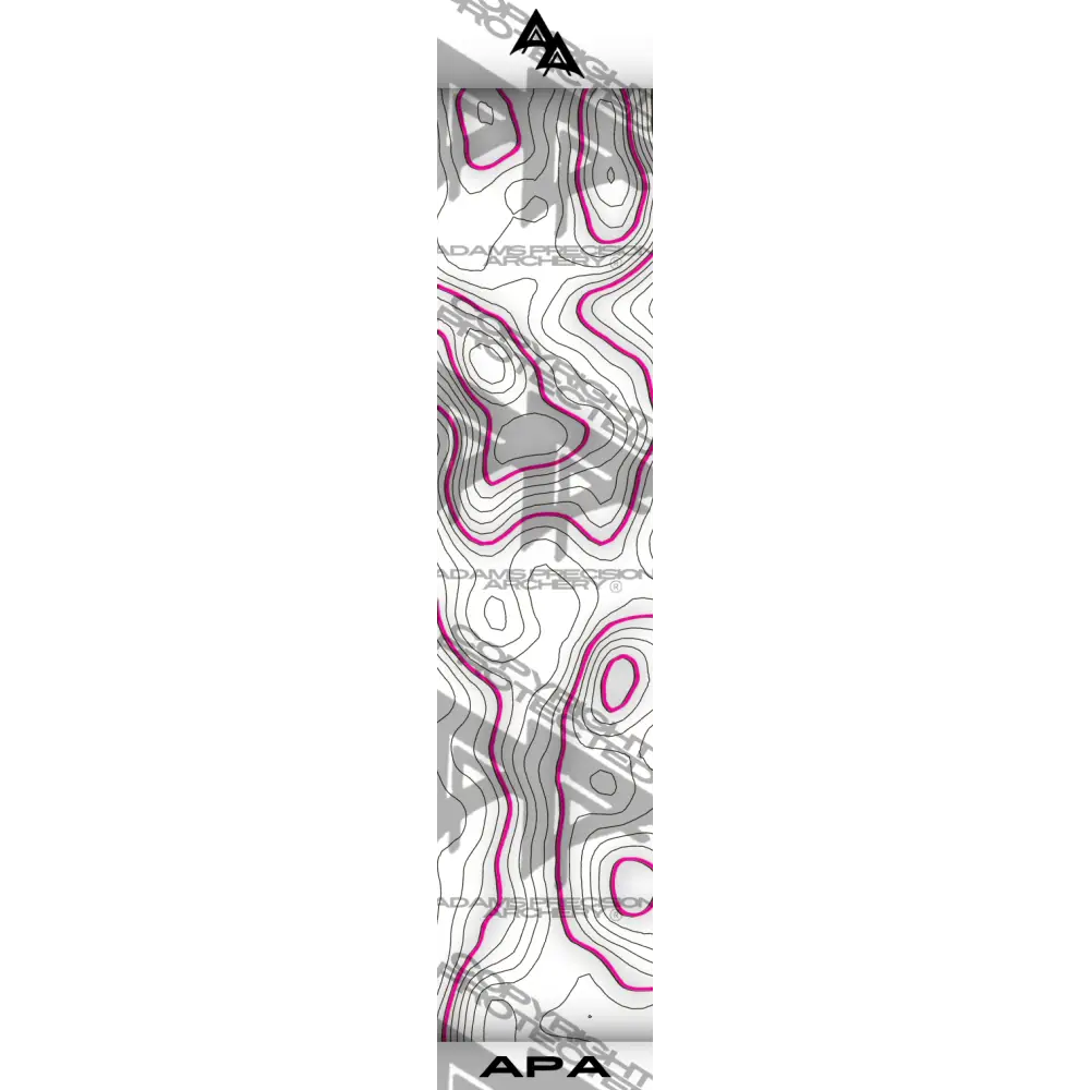 TOPO 2.0 SERIES ARROW WRAPS - WHITE | PINK MATTE (STANDARD)