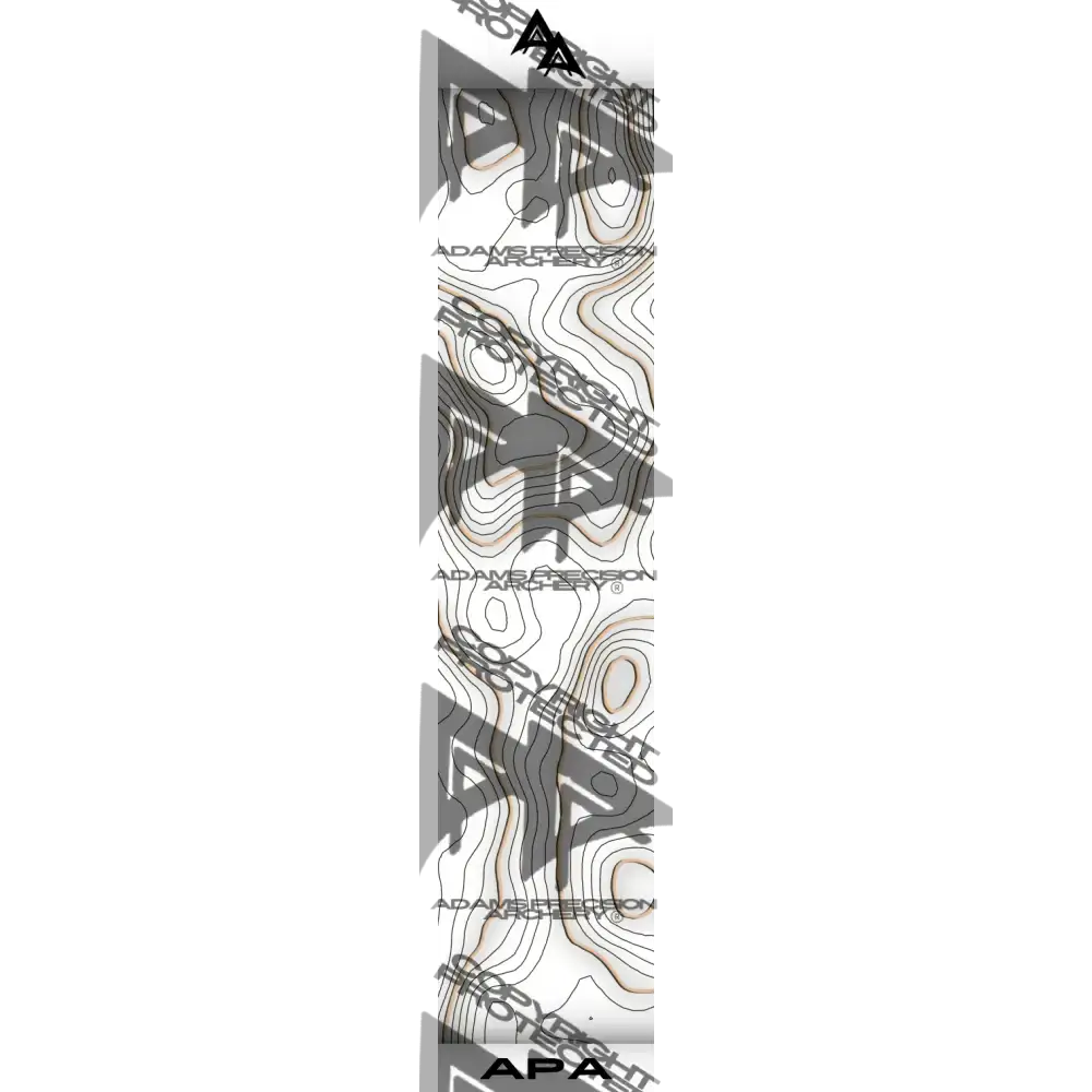 TOPO 2.0 SERIES ARROW WRAPS - WHITE | SAND MATTE (STANDARD)